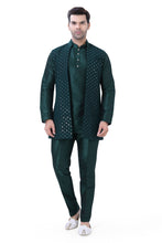 Load image into Gallery viewer, Brocade Silk - Premium Kurta Pyjama - Just $ 75! Shop now at Dapper Ethnic