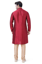 Load image into Gallery viewer, Brocade Silk - Premium Kurta Pyjama - Just $ 75! Shop now at Dapper Ethnic