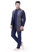 Load image into Gallery viewer, Brocade Silk - Premium Kurta Pyjama - Just $ 75! Shop now at Dapper Ethnic