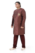 Load image into Gallery viewer, Brocade Silk - Premium Kurta Pyjama - Just $ 75! Shop now at Dapper Ethnic