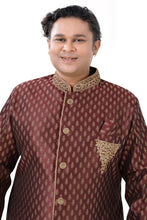 Load image into Gallery viewer, Brocade Silk - Premium Kurta Pyjama - Just $ 75! Shop now at Dapper Ethnic