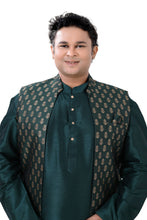 Load image into Gallery viewer, Brocade Silk - Premium Kurta Pyjama - Just $ 75! Shop now at Dapper Ethnic