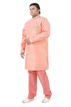 Load image into Gallery viewer, Brocade Silk - Premium Kurta Pyjama - Just $ 75! Shop now at Dapper Ethnic