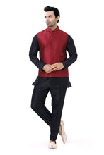 Load image into Gallery viewer, Brocade Silk - Premium Kurta Pyjama - Just $ 75! Shop now at Dapper Ethnic