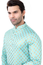 Load image into Gallery viewer, Brocade Silk - Premium Kurta Pyjama - Just $ 75! Shop now at Dapper Ethnic