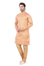 Load image into Gallery viewer, Brocade Silk - Premium Kurta Pyjama - Just $ 75! Shop now at Dapper Ethnic