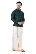 Load image into Gallery viewer, Brocade Silk - Premium Kurta Pyjama - Just $ 75! Shop now at Dapper Ethnic