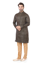 Load image into Gallery viewer, Brocade Silk - Premium Kurta Pyjama - Just $ 75! Shop now at Dapper Ethnic