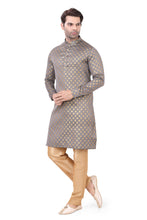 Load image into Gallery viewer, Brocade Silk - Premium Kurta Pyjama - Just $ 75! Shop now at Dapper Ethnic