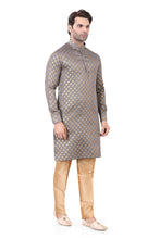 Load image into Gallery viewer, Brocade Silk - Premium Kurta Pyjama - Just $ 75! Shop now at Dapper Ethnic