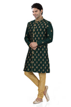 Load image into Gallery viewer, Brocade Silk - Premium Kurta Pyjama - Just $ 75! Shop now at Dapper Ethnic
