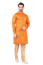 Load image into Gallery viewer, Brocade Silk - Premium Kurta Pyjama - Just $ 75! Shop now at Dapper Ethnic