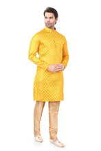 Load image into Gallery viewer, Brocade Silk - Premium Kurta Pyjama - Just $ 75! Shop now at Dapper Ethnic