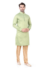 Load image into Gallery viewer, Brocade Silk - Premium Kurta Pyjama - Just $ 75! Shop now at Dapper Ethnic