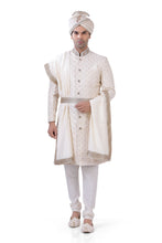 Load image into Gallery viewer, Brocade Silk - Premium Kurta Pyjama - Just $ 75! Shop now at Dapper Ethnic