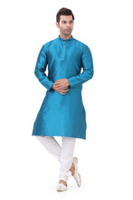 Load image into Gallery viewer, Brocade Silk - Premium Kurta Pyjama - Just $ 75! Shop now at Dapper Ethnic