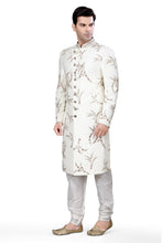 Load image into Gallery viewer, Brocade Silk - Premium Kurta Pyjama - Just $ 75! Shop now at Dapper Ethnic