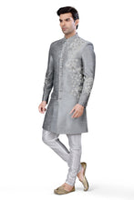 Load image into Gallery viewer, Brocade Silk - Premium Kurta Pyjama - Just $ 75! Shop now at Dapper Ethnic