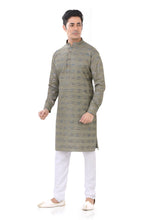 Load image into Gallery viewer, Brocade Silk - Premium Kurta Pyjama - Just $ 75! Shop now at Dapper Ethnic