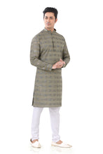 Load image into Gallery viewer, Brocade Silk - Premium Kurta Pyjama - Just $ 75! Shop now at Dapper Ethnic