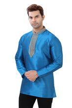 Load image into Gallery viewer, Brocade Silk - Premium Kurta Pyjama - Just $ 75! Shop now at Dapper Ethnic