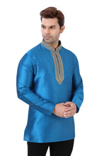 Load image into Gallery viewer, Brocade Silk - Premium Kurta Pyjama - Just $ 75! Shop now at Dapper Ethnic