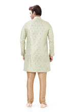 Load image into Gallery viewer, Brocade Silk - Premium Kurta Pyjama - Just $ 75! Shop now at Dapper Ethnic