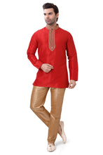 Load image into Gallery viewer, Brocade Silk - Premium Kurta Pyjama - Just $ 75! Shop now at Dapper Ethnic