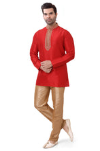 Load image into Gallery viewer, Brocade Silk - Premium Kurta Pyjama - Just $ 75! Shop now at Dapper Ethnic