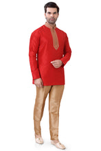 Load image into Gallery viewer, Brocade Silk - Premium Kurta Pyjama - Just $ 75! Shop now at Dapper Ethnic