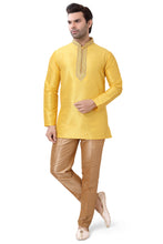 Load image into Gallery viewer, Brocade Silk - Premium Kurta Pyjama - Just $ 75! Shop now at Dapper Ethnic