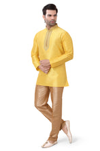 Load image into Gallery viewer, Brocade Silk - Premium Kurta Pyjama - Just $ 75! Shop now at Dapper Ethnic