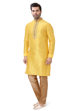 Load image into Gallery viewer, Brocade Silk - Premium Kurta Pyjama - Just $ 75! Shop now at Dapper Ethnic
