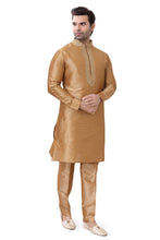 Load image into Gallery viewer, Brocade Silk - Premium Kurta Pyjama - Just $ 75! Shop now at Dapper Ethnic