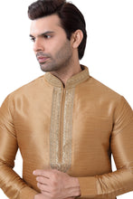 Load image into Gallery viewer, Brocade Silk - Premium Kurta Pyjama - Just $ 75! Shop now at Dapper Ethnic