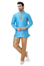 Load image into Gallery viewer, Brocade Silk - Premium Kurta Pyjama - Just $ 75! Shop now at Dapper Ethnic