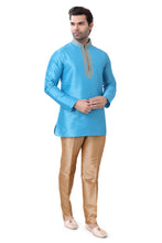 Load image into Gallery viewer, Brocade Silk - Premium Kurta Pyjama - Just $ 75! Shop now at Dapper Ethnic