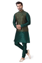 Load image into Gallery viewer, Brocade Silk - Premium Kurta Pyjama - Just $ 75! Shop now at Dapper Ethnic