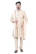 Load image into Gallery viewer, Brocade Silk - Premium Kurta Pyjama - Just $ 75! Shop now at Dapper Ethnic
