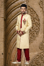 Load image into Gallery viewer, Brocade Silk - Premium Kurta Pyjama - Just $ 75! Shop now at Dapper Ethnic