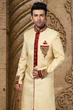 Load image into Gallery viewer, Brocade Silk - Premium Kurta Pyjama - Just $ 75! Shop now at Dapper Ethnic