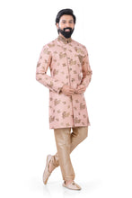 Load image into Gallery viewer, Aangrakha Style Banarasi 2 pieces Indo western in Blush Pink