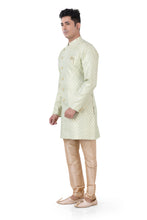Load image into Gallery viewer, Brocade Silk - Premium Kurta Pyjama - Just $ 75! Shop now at Dapper Ethnic