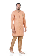 Load image into Gallery viewer, Brocade Silk - Premium Kurta Pyjama - Just $ 75! Shop now at Dapper Ethnic