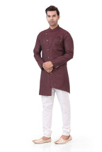 Load image into Gallery viewer, Aangrakha Style 2 pieces Indo western in Maroon