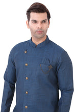 Load image into Gallery viewer, Aangrakha Style 2 pieces Indo western in Blue