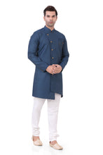 Load image into Gallery viewer, Aangrakha Style 2 pieces Indo western in Blue