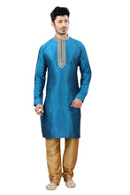 Load image into Gallery viewer, Brocade Silk - Premium Kurta Pyjama - Just $ 75! Shop now at Dapper Ethnic