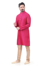 Load image into Gallery viewer, Brocade Silk - Premium Kurta Pyjama - Just $ 75! Shop now at Dapper Ethnic