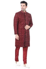 Load image into Gallery viewer, Brocade Silk - Premium Kurta Pyjama - Just $ 75! Shop now at Dapper Ethnic